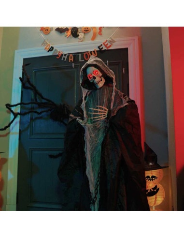 Halloween Grim Reaper Nero 60 x 60 x 155 cm Poliestere