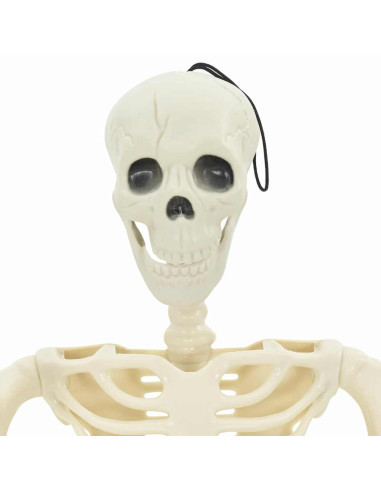 Scheletro di Halloween Regolabile 2 pcs Bianco 85 cm PVC