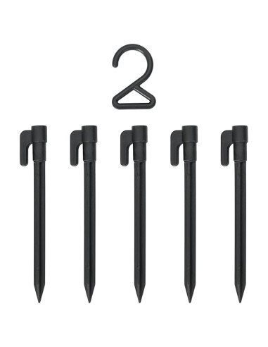 Ragno 2 pcs Nero e bianco 200 cm Poliestere