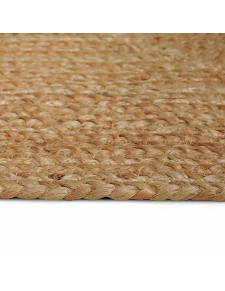Tappeto Beige 80 x 400 cm Juta