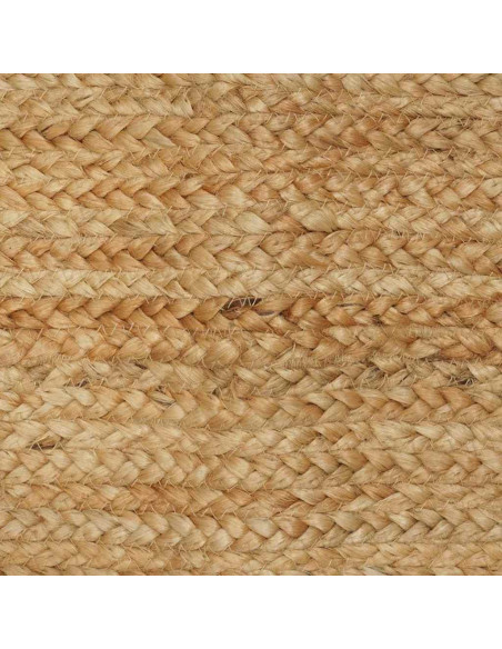 Tappeto Beige 200 x 200 cm Juta