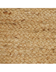 Tappeto Beige 122 x 183 cm Juta 2