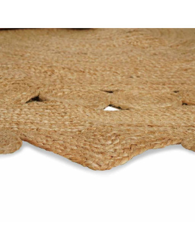 Tappeto Beige 152 x 245 cm Juta