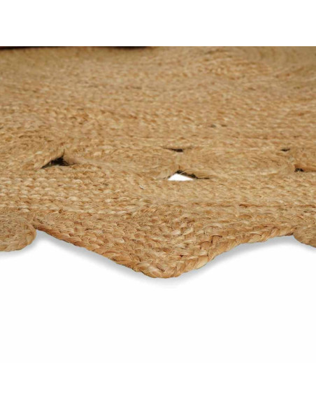 Tappeto Beige 152 x 245 cm Juta