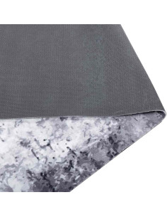 Tappetino da Cucina Grigio 300 x 60 cm Velluto 2