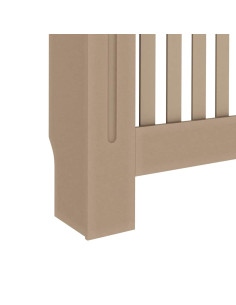 Copertura Radiatore 2 pcs Marrone 112x19x81.5cm 2