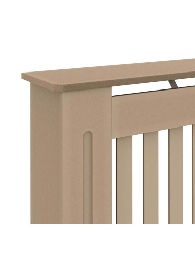 Copertura Radiatore 2 pcs Marrone 112x19x81.5cm