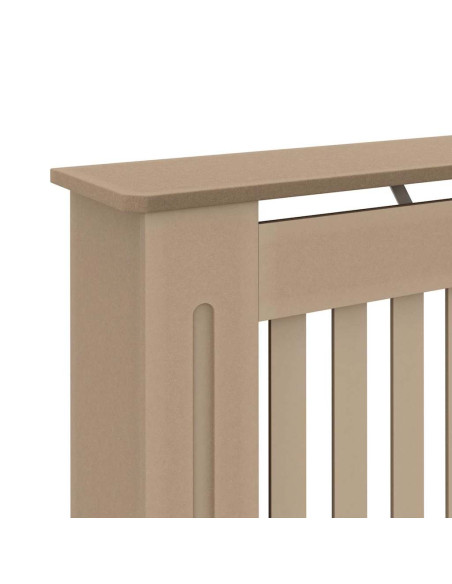 Copertura Radiatore 2 pcs Marrone 112x19x81.5cm