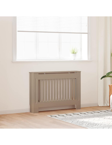 Copertura Radiatore 2 pcs Marrone 112x19x81.5cm