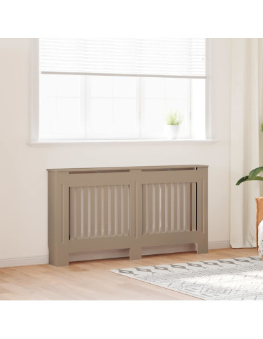 Copertura Radiatore 2 pcs Marrone 112x19x81.5cm