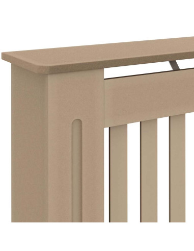 Copertura Radiatore 2 pcs Marrone 112x19x81.5cm