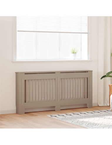 Copertura Radiatore 2 pcs Marrone 112x19x81.5cm