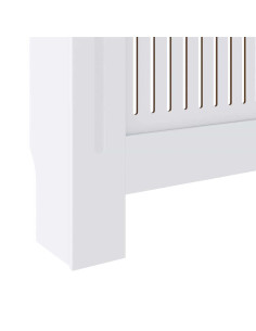 Copertura Radiatore 2 pcs Bianco 112x19x81.5cm 2