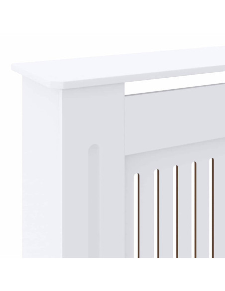 Copertura Radiatore 2 pcs Bianco 112x19x81.5cm