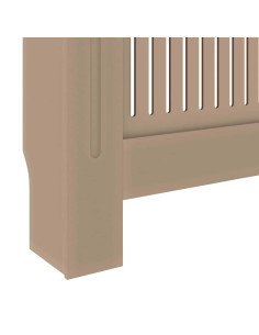 Copertura Radiatore 2 pcs Marrone 112x19x81.5cm 2