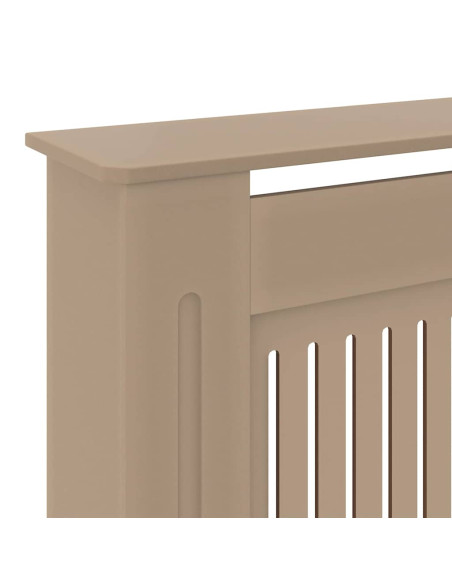 Copertura Radiatore 2 pcs Marrone 112x19x81.5cm