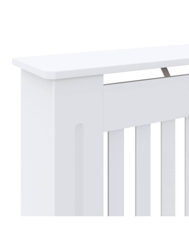 Copertura Radiatore 2 pcs Bianco 112x19x81.5cm