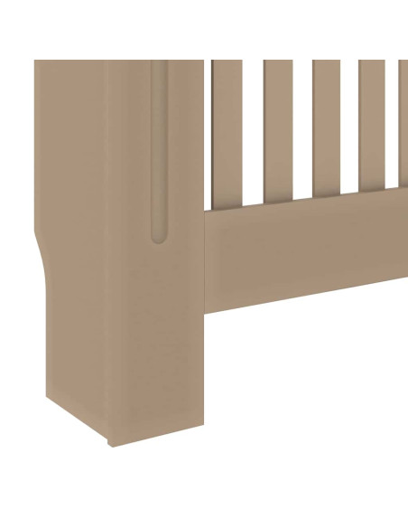 Copertura Radiatore 2 pcs Marrone 112x19x81.5cm