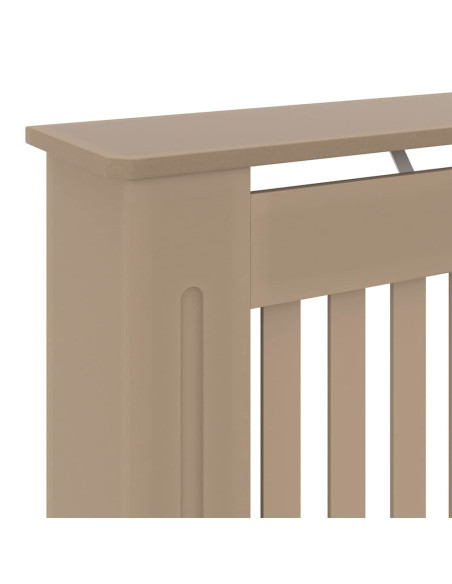 Copertura Radiatore 2 pcs Marrone 112x19x81.5cm