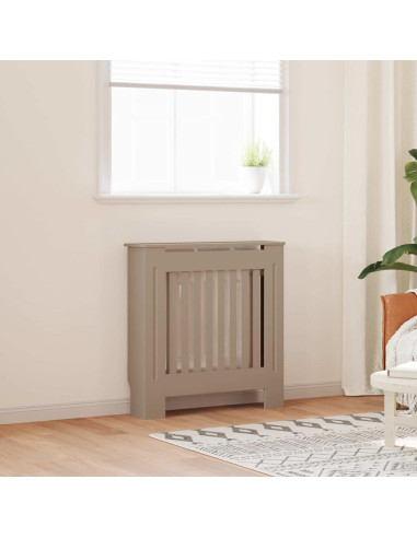 Copertura Radiatore 2 pcs Marrone 112x19x81.5cm