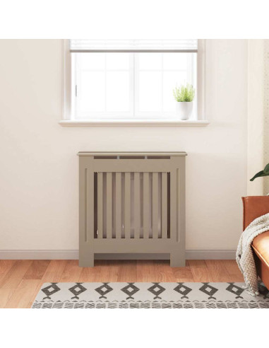 Copertura Radiatore 2 pcs Marrone 112x19x81.5cm