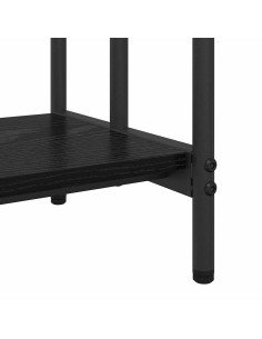 Appendiabiti Rovere nero 90 x 30 x 100.5 cm Legno multistrato 2