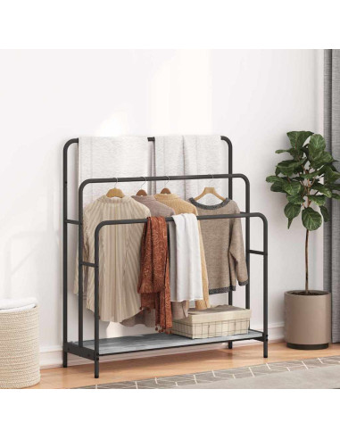 Appendiabiti Grigio sonoma 90 x 30 x 100.5 cm Legno multistrato