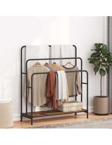 Appendiabiti Legno vecchio 90 x 30 x 100.5 cm Legno multistrato