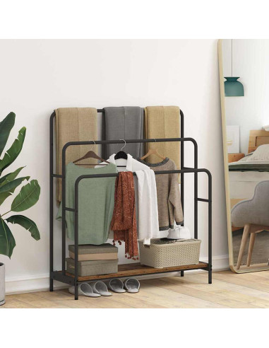 Appendiabiti Legno vecchio 90 x 30 x 100.5 cm Legno multistrato