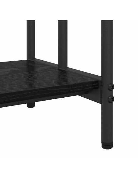 Appendiabiti Rovere nero 60 x 30 x 100.5 cm Legno multistrato