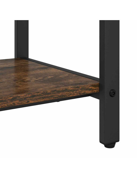 Appendiabiti Rovere fumo 95 x 34 x 184 cm Legno multistrato