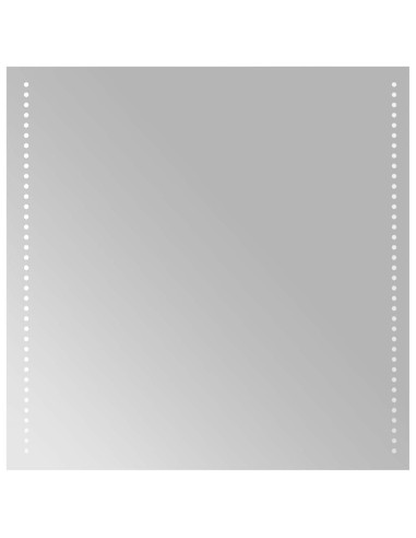 Specchio da Bagno con Luci LED 60x60 cm