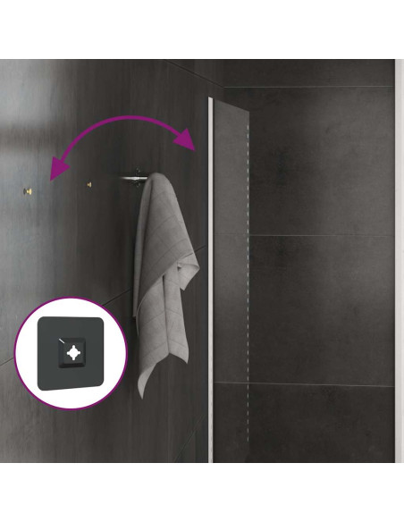 Specchio da Bagno con Luci LED 60x60 cm