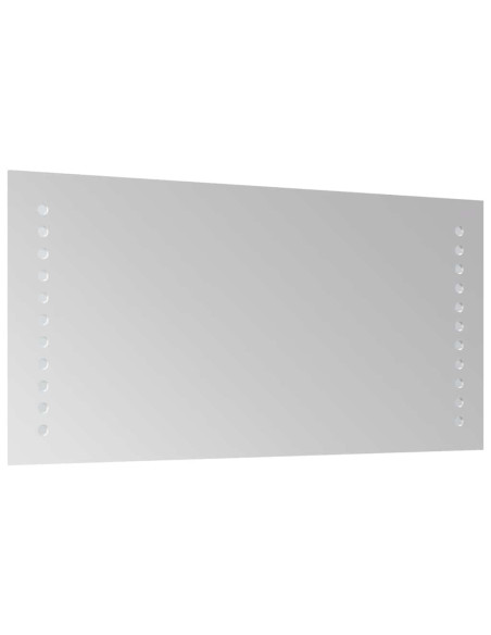 Specchio da Bagno con Luci LED 40x20 cm