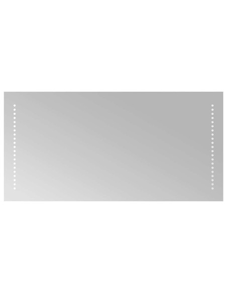 Specchio da Bagno con Luci LED 80x40 cm