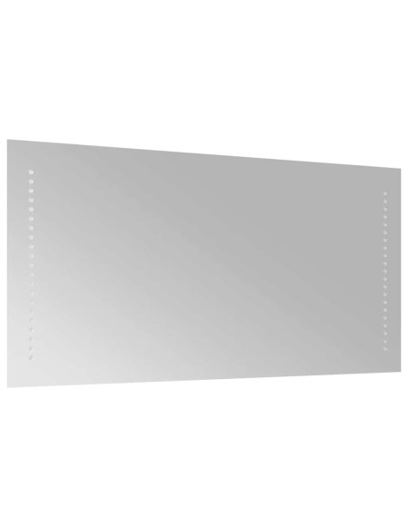 Specchio da Bagno con Luci LED 80x40 cm