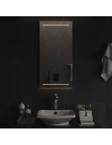 Specchio da Bagno con Luci LED 40x80 cm