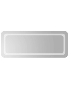 Specchio da Bagno con Luci LED 100x40 cm 2