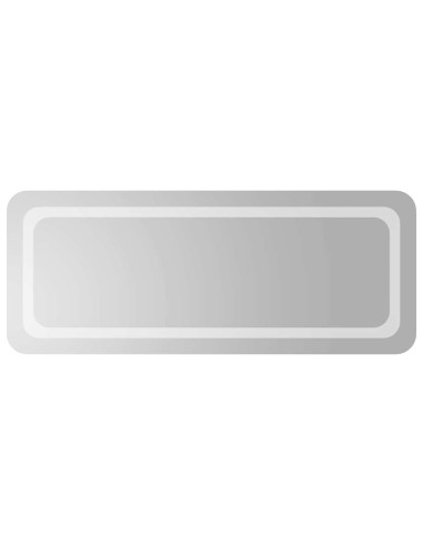 Specchio da Bagno con Luci LED 100x40 cm