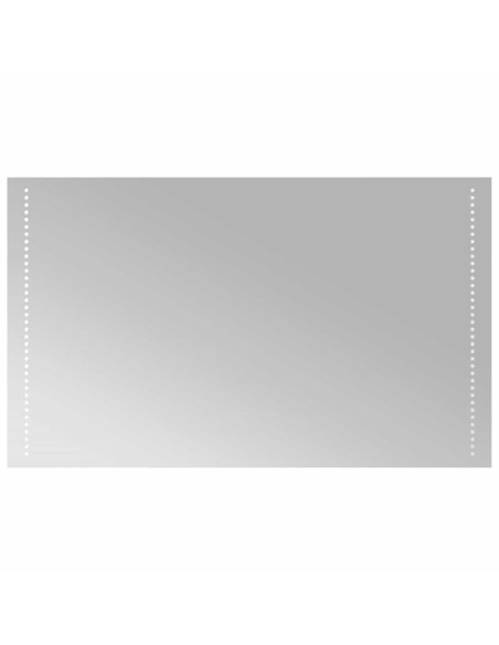 Specchio da Bagno con Luci LED 100x60 cm