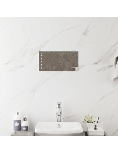 Specchio da Bagno con Luci LED 20x40 cm