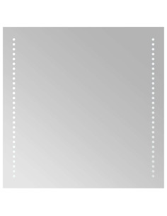 Specchio da Bagno con Luci LED 50x50 cm 2