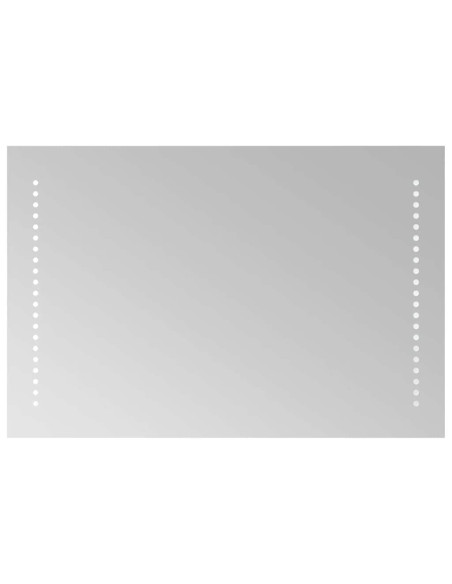 Specchio da Bagno con Luci LED 60x40 cm