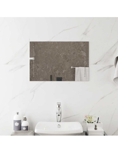 Specchio da Bagno con Luci LED 60x40 cm