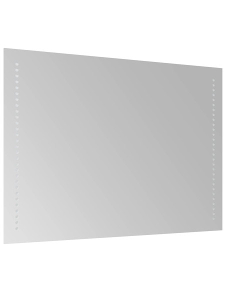 Specchio da Bagno con Luci LED 70x50 cm