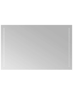 Specchio da Bagno con Luci LED 80x50 cm 2