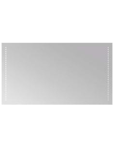Specchio da Bagno con Luci LED 90x50 cm 2
