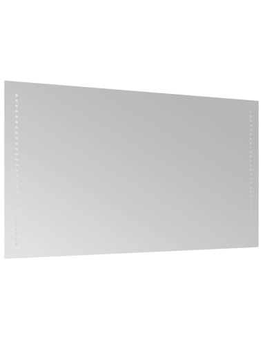 Specchio da Bagno con Luci LED 90x50 cm