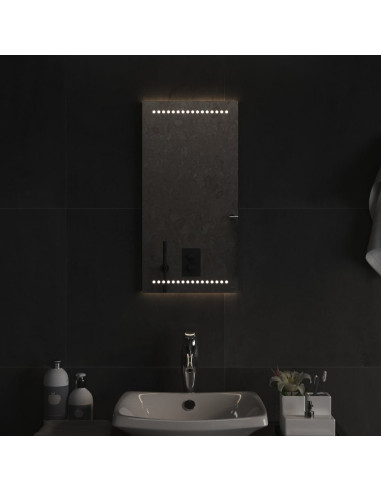 Specchio da Bagno con Luci LED 30x60 cm