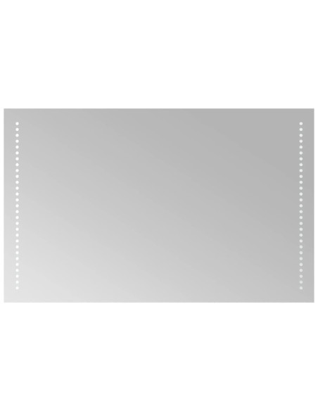 Specchio da Bagno con Luci LED 50x80 cm